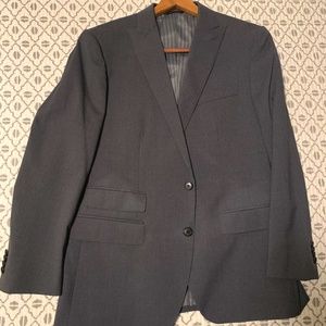 Banana Republic 40s/34x30 Grey Pinstripe Suit